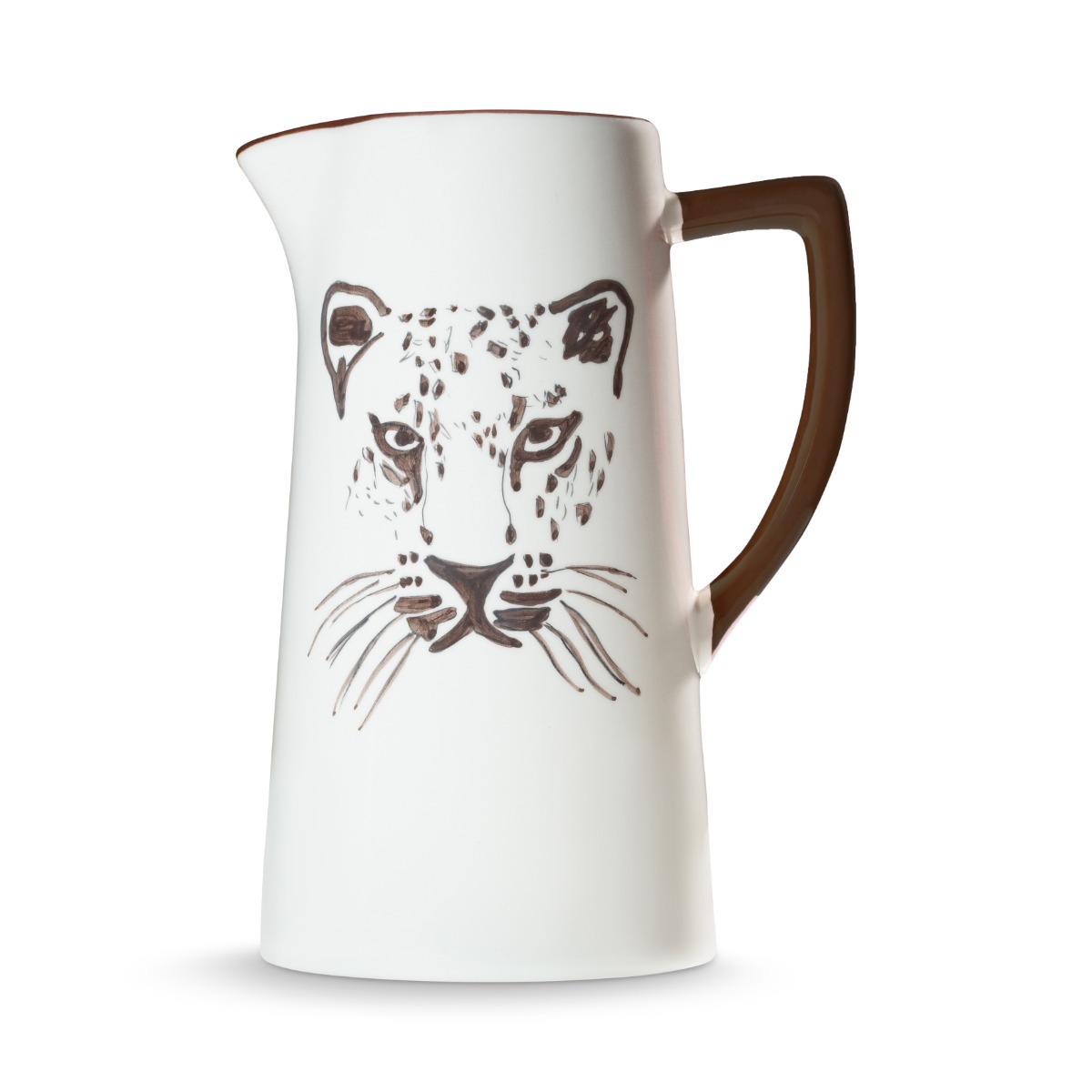 Water Jug Leopard — Gmundner Ceramics Canada
