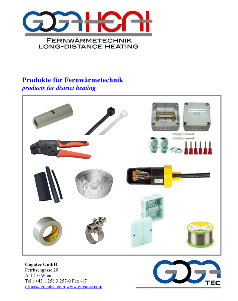 Fernwärmetechnik Long-Distance-Heating