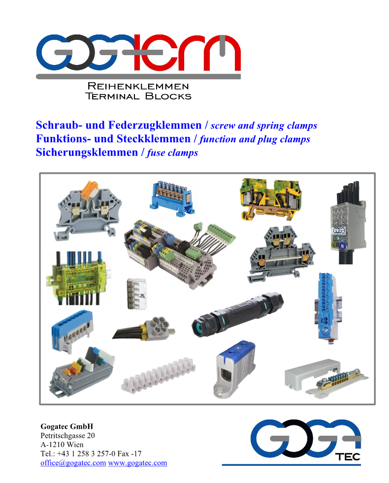 Reihenklemmen Terminal-Blocks