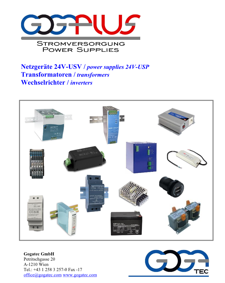 Stromversorgungen Power-Supplies