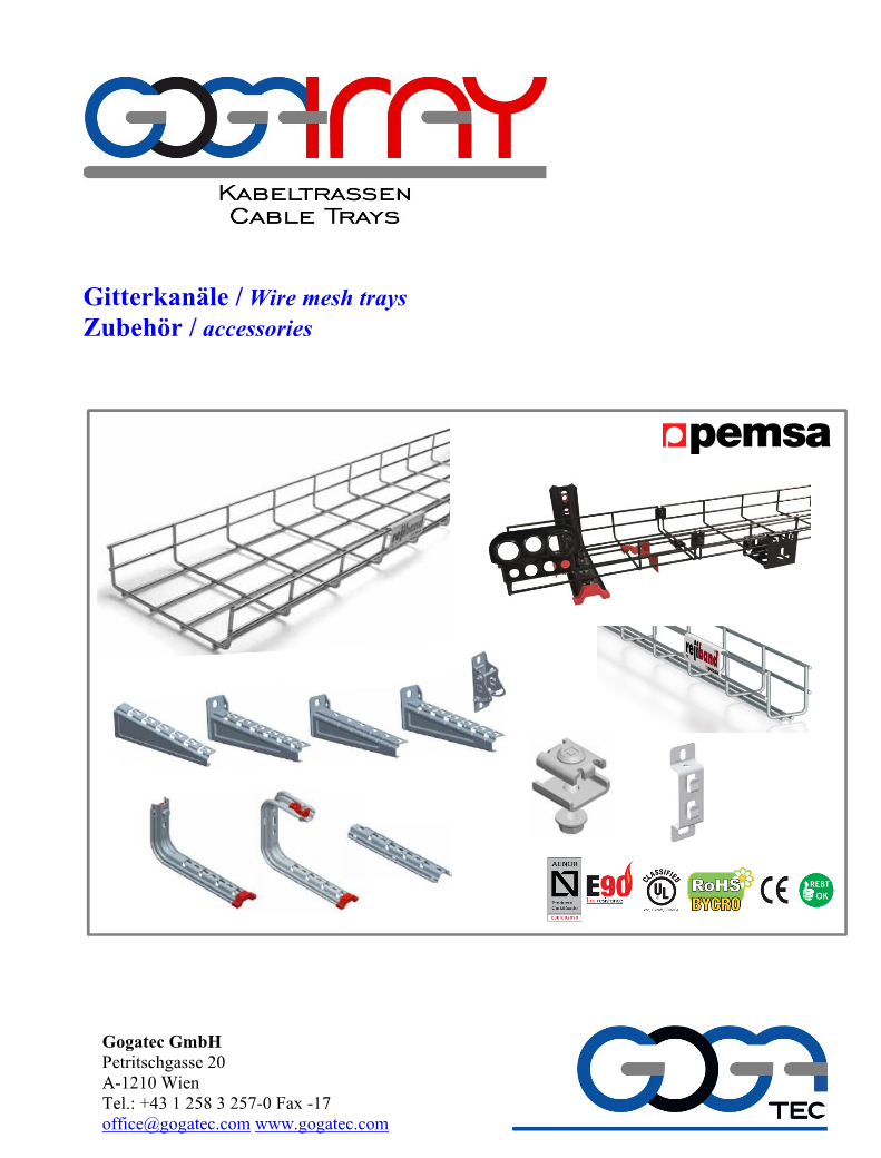 Kabeltrassen Cable-Trays