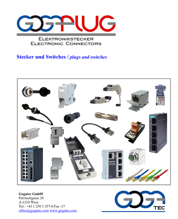 Elektronikstecker Electronic-Connectors