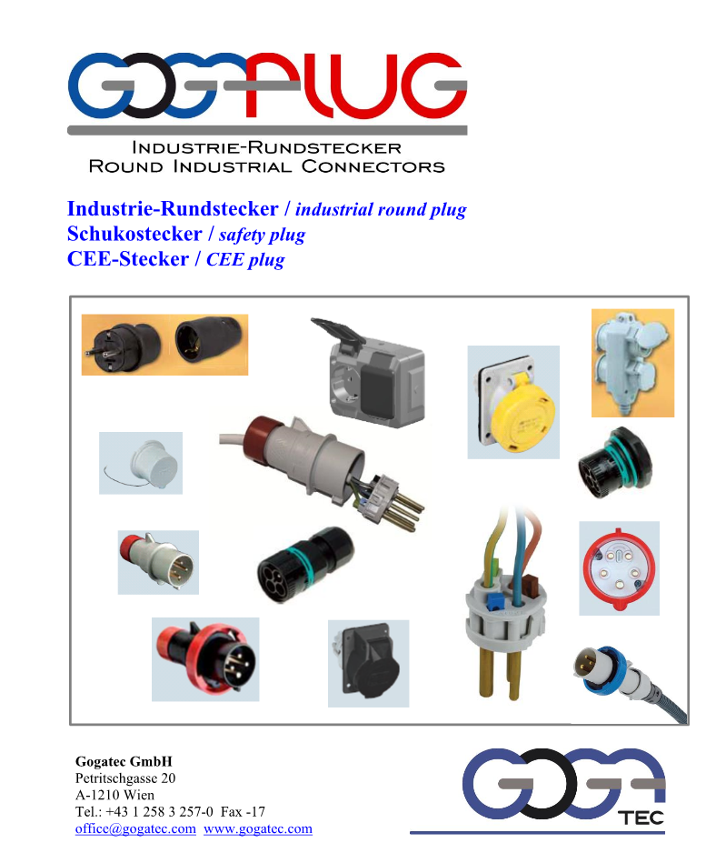 Industrie-Rundstecker Industrial-Connectors