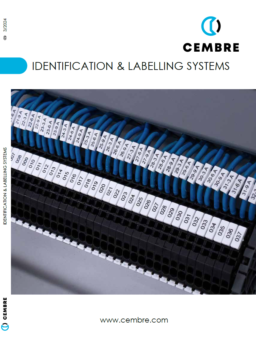 CEMBRE MG4 Thermal transfer printers card formats englisch